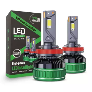 220W V96 Светодиодные фары H1 h3 H4 H7 H8 H9 H11 hb3 hb4 9012 Hir2 Светодиодные фары CANBUS Plug & Play 12V Лампы освещения автомобилей
