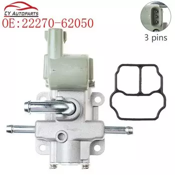 22270-62050 ИАК клапан контроля холостого хода для 96-05 Toyota 4runner T100 Tacoma танra Land Cruiser Prado VZJ Hilux 5vzfe 5VZ-FE 3,4