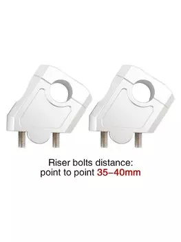 22 мм 25/28 мм мотоциклетный руль, подъемный зажим для мотокросса, крепление для питбайка для Suzuki Kawasaki Benelli BMW Yamaha Honda