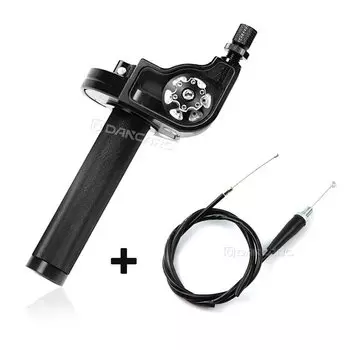 22 мм 7/8 ''универсальный мотоцикл с ЧПУ алюминиевые поворотные ручки дроссельной заслонки для внедорожного велосипеда ATV Pit 50cc 125cc 150cc 250cc