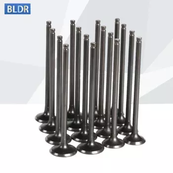 22x88,5x4,5 мм впускной клапан впускного отверстия мотоциклетного двигателя, выпускной клапан, выпускной клапан, шток, комплект для Yamaha FZ400 FZ 400 FZR400 FZR 400 1WG