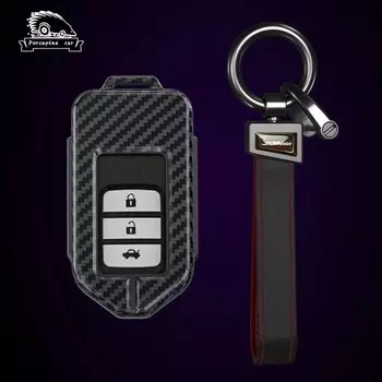 2345-кнопочный чехол для автомобильного ключа из ПК, чехол для ключей Honda CRV CR-V Fit Civic HR-V HRV City Odyssey XR-V Accord, аксессуары для ключей