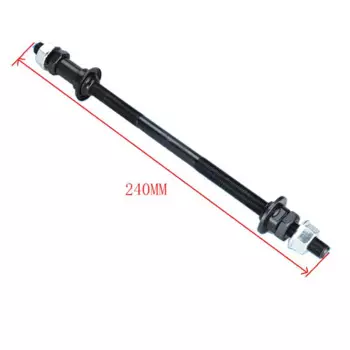 240mm Lengthened Axle Mountain Bike Bicycle Hubs Rear Axle Snow Bike Freehub Rear Axle Bicycle Accessories