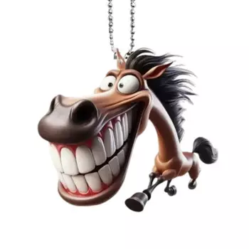 242d причудливая конная фигура Акриловая лошадь подвеска идеально подходит для подарков и коллекционеров