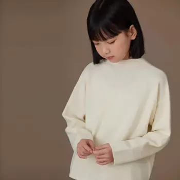 24. Детская одежда. Рубашка на шерстяной основе. Детский универсальный уютный свитер с воротником. Мягкий пуловер с длинными рукавами.