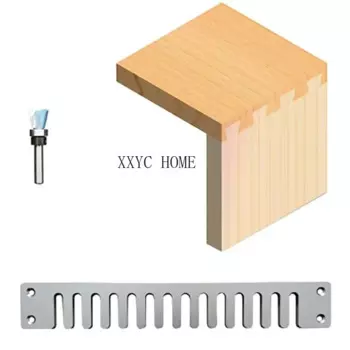 24-дюймовая деревообрабатывающая машина для Ласточкин хвост шаблон улей ласточкин хвост Прямая форма