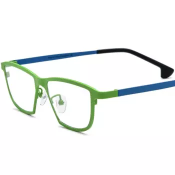 24 Новые разноцветные ультра-технические очки из чистого титана для близорукости маленькая оправа для мужских очков в стиле ретро подходящие цвета фотообои с градусами