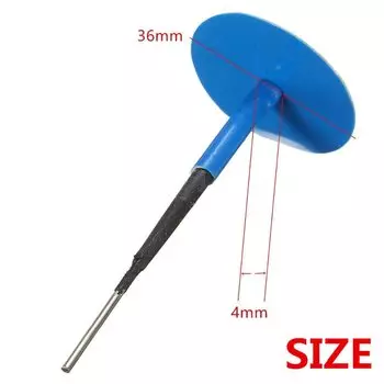 24 шт., 4 мм, 6 мм, ремонт проколов шин для автомобилей, грузовиков, бескамерная проводная грибная вилка, комплект патчей 6 мм