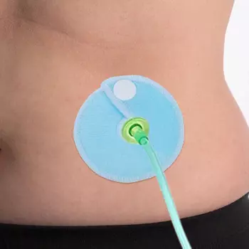 24 шт., бамбуковые накладки на пупок из микрофибры