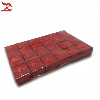 24 шт., цветная бумажная шкатулка для украшений TREACHI