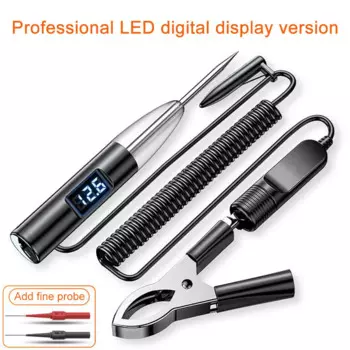 24 В, автомобильный тестер напряжения