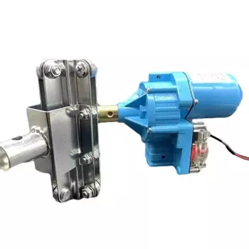 24 В постоянного тока, Электрический роликовый ролик для пленки для теплицы, Электрический роликовый станок для пленки, устройство для обмотки пленки для теплицы 100 Вт/150 Вт