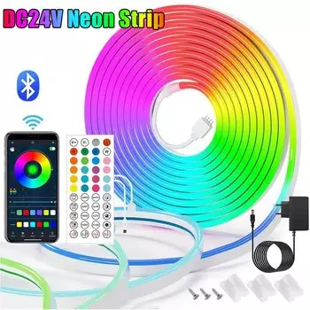 RGB неоновая светодиодная лента GBKOF для декора