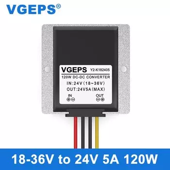 Автомобильный преобразователь мощности от 24 В до 12 В, 13,8 В,19 В,24 В, 28 В, 9-36 В до 12 В, 13,8 В,19 В,24 В, стабилизатор напряжения постоянного тока, модуль трансформатора постоянного тока, водонепроницаемый