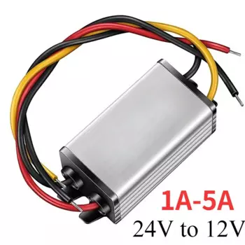 Водонепроницаемый понижающий преобразователь kangwobei 24В в 12В 2А