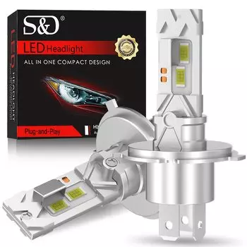 25000LM H4 светодиодные фары Canbus H4 светодиодные фары 150 Вт 6500 К для автомобильных ламп дневные ходовые огни мотоцикла CSP Plug&Play 12 В 24 В