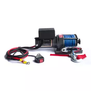 2500 фунтов небольшые портативные материалы ATV kart Электрическая Лебедка 12V /24V Небольшая лебедка