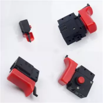 Триггерный переключатель ZUIDID FA2-6/1BEK черный красный 250В 6А