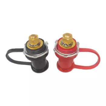 250A 12V Зарядное устройство для аккумулятора, шпилька, дистанционные клеммы для аккумулятора с крышкой M10, переходник для аккумулятора для авто, грузовика, лодки, квадроцикла, запасные части