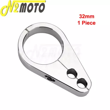 25/32 мм мотоциклетный с фиксированным зажимом, рама тормозного троса, алюминиевое крепление для Harley FLHR FLHX FLHT Suzuki Kawasaki GL VN VTX 400 750
