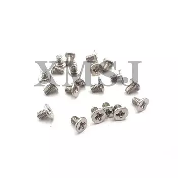 25/50 шт. M1.2 M1.4 M1.6 M2 M2.5 M3 Mini Micro Cross Phillips ультратонкая низкая рифленая поверхность для очков для ноутбуков и телефонов