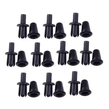 25 Комплектов столярных рокера, напольные литейные фиксаторы, зажимы, черный LR002229 LR033144, подходят для Range Rover 4.2L 4.4L 5.0L Evoque 2.0L