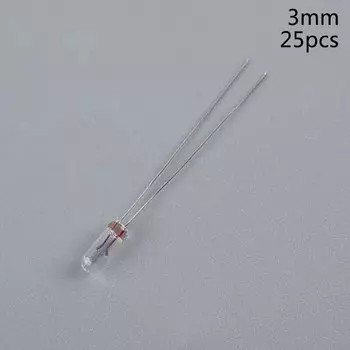 25 шт. 5 мм 4 мм 3 мм прозрачная 12 В мини лампочка для пшеничного риса лампочки для GM GMC Chevy Honda Toyota климатический радиопереключатель кнопка лампы