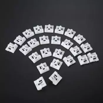 25 шт., фиксаторы ремня окон 91510-SR3-003 для ремня Honda, замена зажима для ремня 91510-SR3-003 Civic 1992-1995