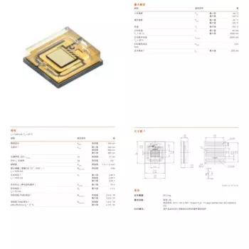 25 шт., мощный светодиодный светильник LE B Q8WP, нм, 24 Вт