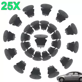 25 шт. OE #9468278 зажимы для багажника автомобиля Зажим для подкладки Зажимы Крепления фиксаторы для Volvo S40 S60 S80 автомобильные аксессуары