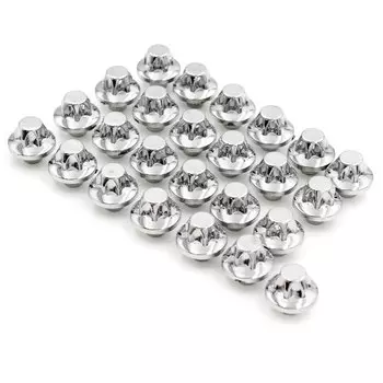 25 шт. универсальные колесные гайки винты для 14 мм автомобильного обода заклепки Замена губы украшение крышка болта внешние аксессуары