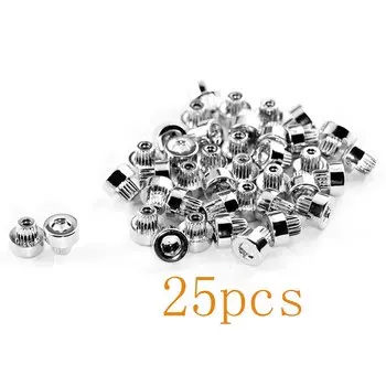 25 шт. заклепки для колес, гайки для универсальной настройки, украшение для обода автомобиля, сменные шпильки, болты, пыленепроницаемые автомобильные аксессуары