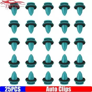 25 шт. зажим для дверной панели, автоматическая заклепка, заклепка, зажим для бампера, фиксатор для BMW E34 E36 E38 E39 E46 M3 M5 Z3, автомобильные аксессуары на заказ