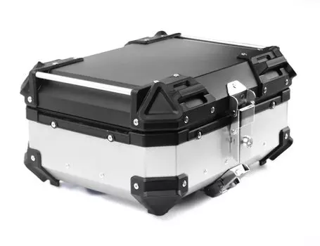 25л универсальный багажник мотоцикла, чемодан, алюминиевый верхний ящик, хвостовой инструмент, дорожный топовый ящик для хранения, аксессуар для мотороллера, водонепроницаемый