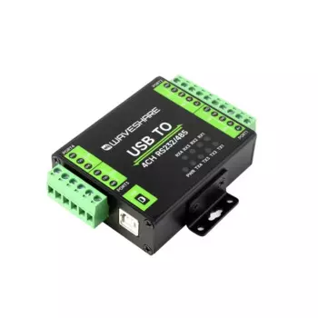 26681 промышленный изолированный преобразователь USB в RS232/485, оригинальный чип FT4232HL, поддерживает USB на 2-Ch RS232 + 2-Ch RS232/485