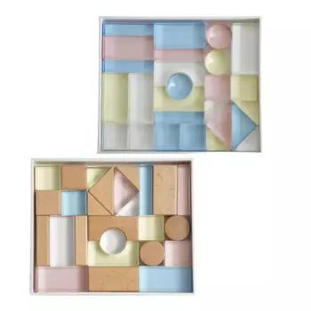 26 шт., детский акриловый конструктор Монтессори