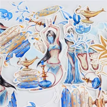 27 шт., декоративные наклейки BLINGIRD для скрапбукинга