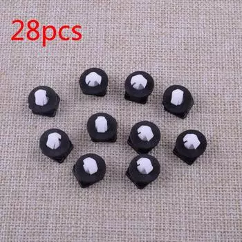 28 шт. переднее лобовое стекло A, отделка столба, молдинг, удерживающий зажим, подходит для Ford Explorer 2011 2012 2013 2014 2015 2016 2017 2018 2019