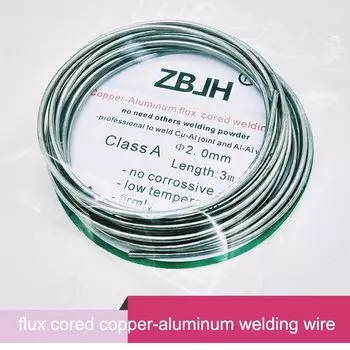 2,0 мм * 3 м сварочная проволока из меди и алюминия с флюсом для сварки меди/алюминия/железа/нержавеющей стали и т. д.