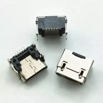 2-100 шт., 5-контактный разъем Micro USB DIP4