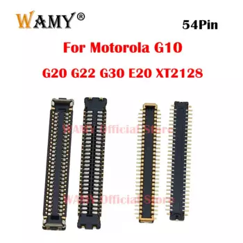 2-100 шт. WAMY Новый ЖК-дисплей экран FPC Разъем для Motorola G10 G20 G22 G30 E20 XT2128 XT2128-1 разъем на плате/гибкий 54pin