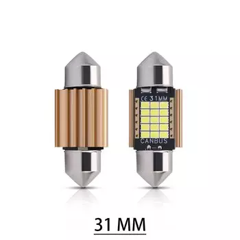 2/10 шт. C10W C5W светодио дный Canbus гирлянда 31 мм 36 мм 39 мм 41/42 мм для автомобиля лампа интерьер лампа для чтения номерной знак лампа белый без ошибок