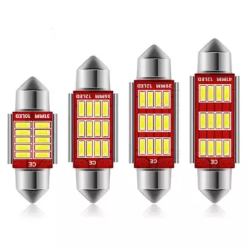 2/10 шт., лампа для автомобильного номерного знака, 31/36/39/41 мм
