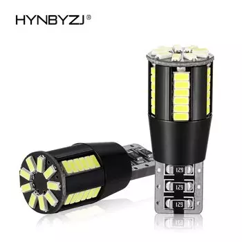 2/10x W5W T10 Светодиодные лампы 3014 SMD 6000K 168 194 Светодиодные 5 Вт Автомобильные ходовые огни CanBus Лампа заднего указателя поворота