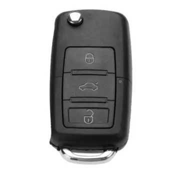 2/1 шт. 3-кнопочный автомобильный брелок с дистанционным управлением 434 МГц ID48/чип для Golf Plus Jetta Tiguan Touran Caddy Eos 1K 0959753 G HU66 Лезвие
