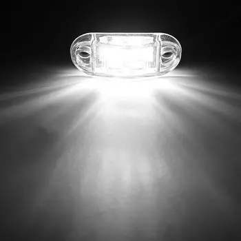 2/1 шт., дневные ходовые огни для грузовиков, 12 В, 24 В