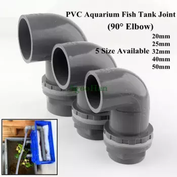 SgooHan ПВХ фитинги для аквариума 90° локоть