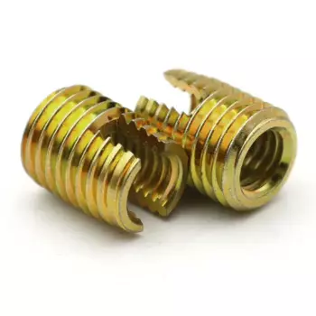 Саморезающиеся шлицевые гайки Zimir М2-М16 нержавеющая сталь, углеродистая сталь