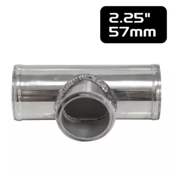 2,25 "57 мм Т-образная алюминиевая переходная труба BOV для 35 PSI TYPE S/RS BOV L = 150 мм