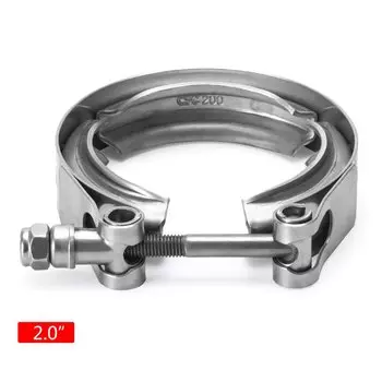 2 "2,25" 2,5 "2,75" 3 "3,5" 3,75 "4" из нержавеющей стали для автомобиля v-образный быстроразъемный зажим v-образный зажим обычный V зажим